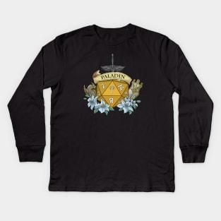 Dice Paladin Kids Long Sleeve T-Shirt